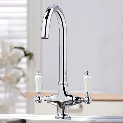 Twin lever traditional brass - traditional,